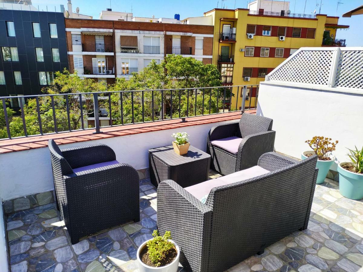 Apartmán Charming Terrace - Sunny Chill Out Terrace Sevilla Exteriér fotografie
